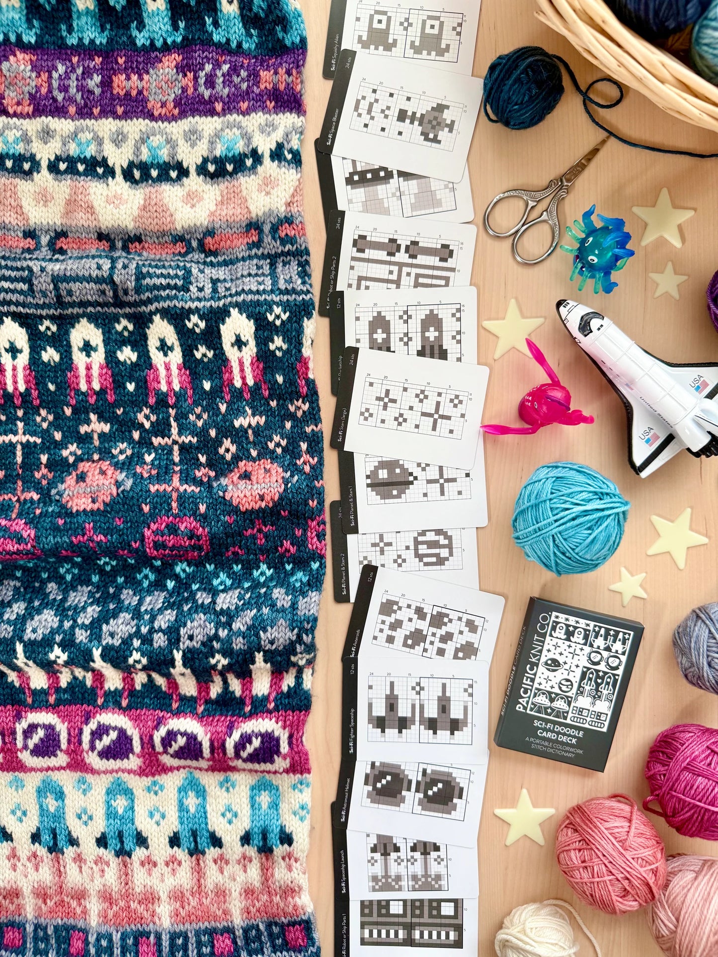 Doodle Card Deck - Sci-Fi (half deck)