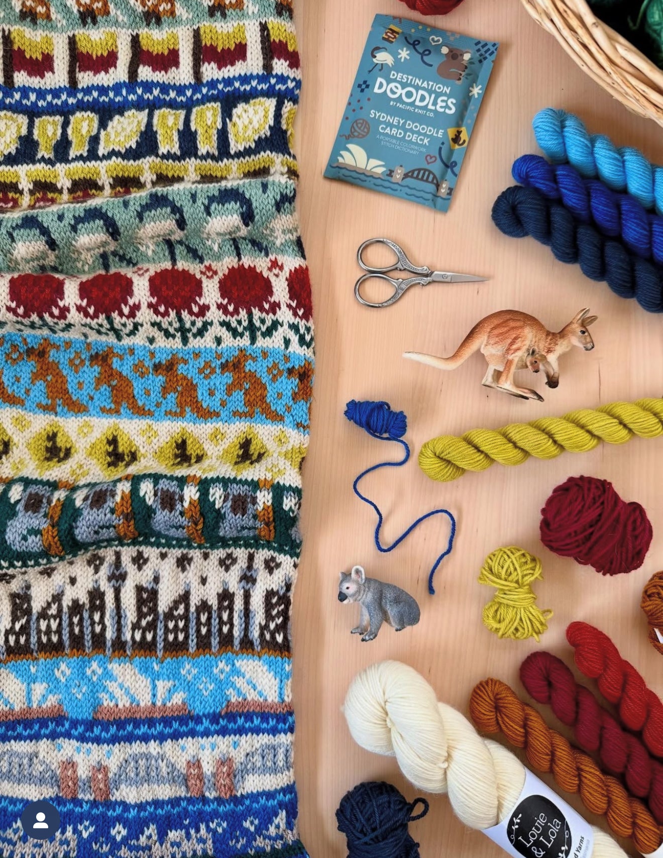 Doodle Card Deck - Sydney (foil pack)