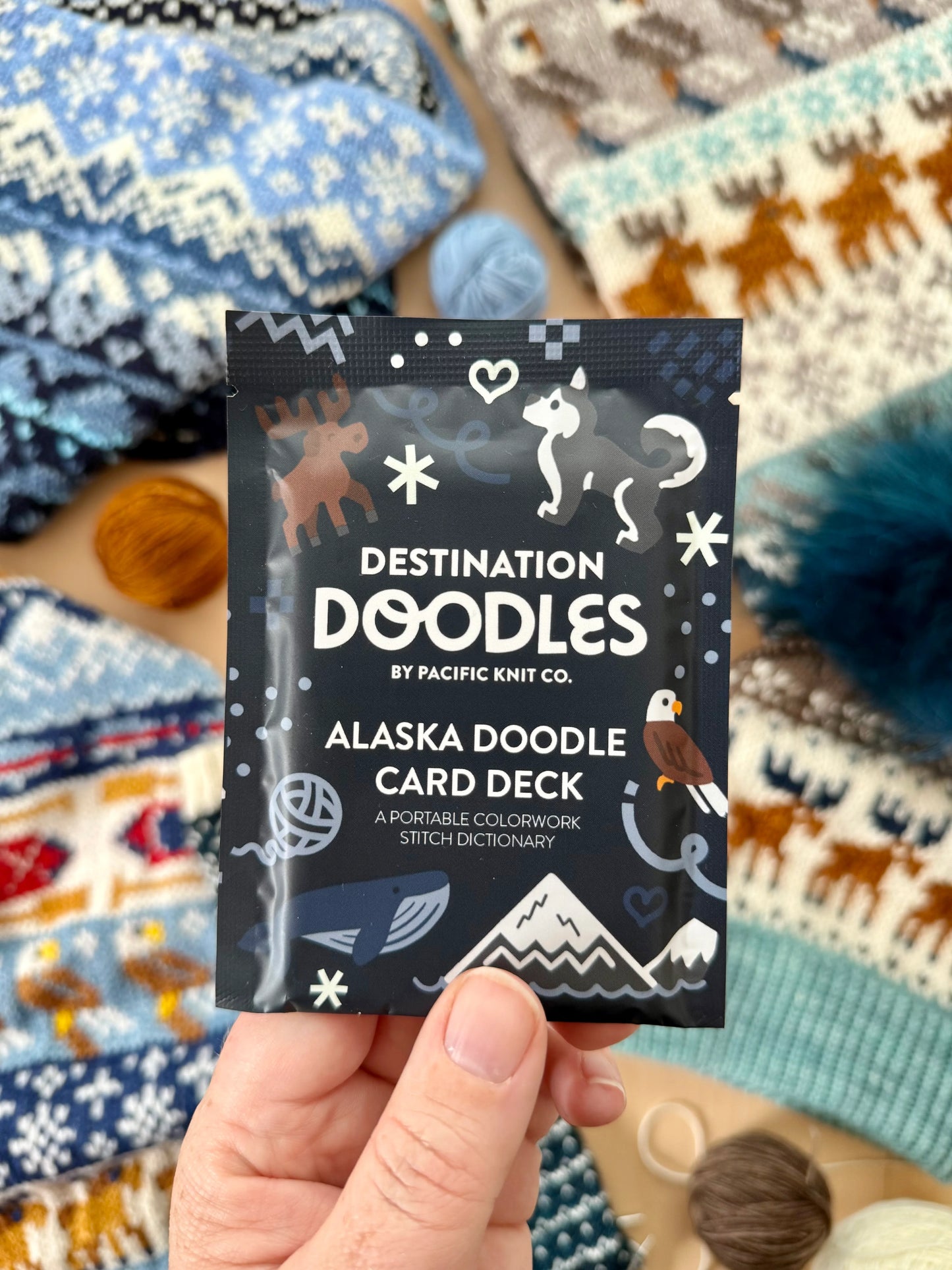 Doodle Card Deck - Alaska (foil pack)