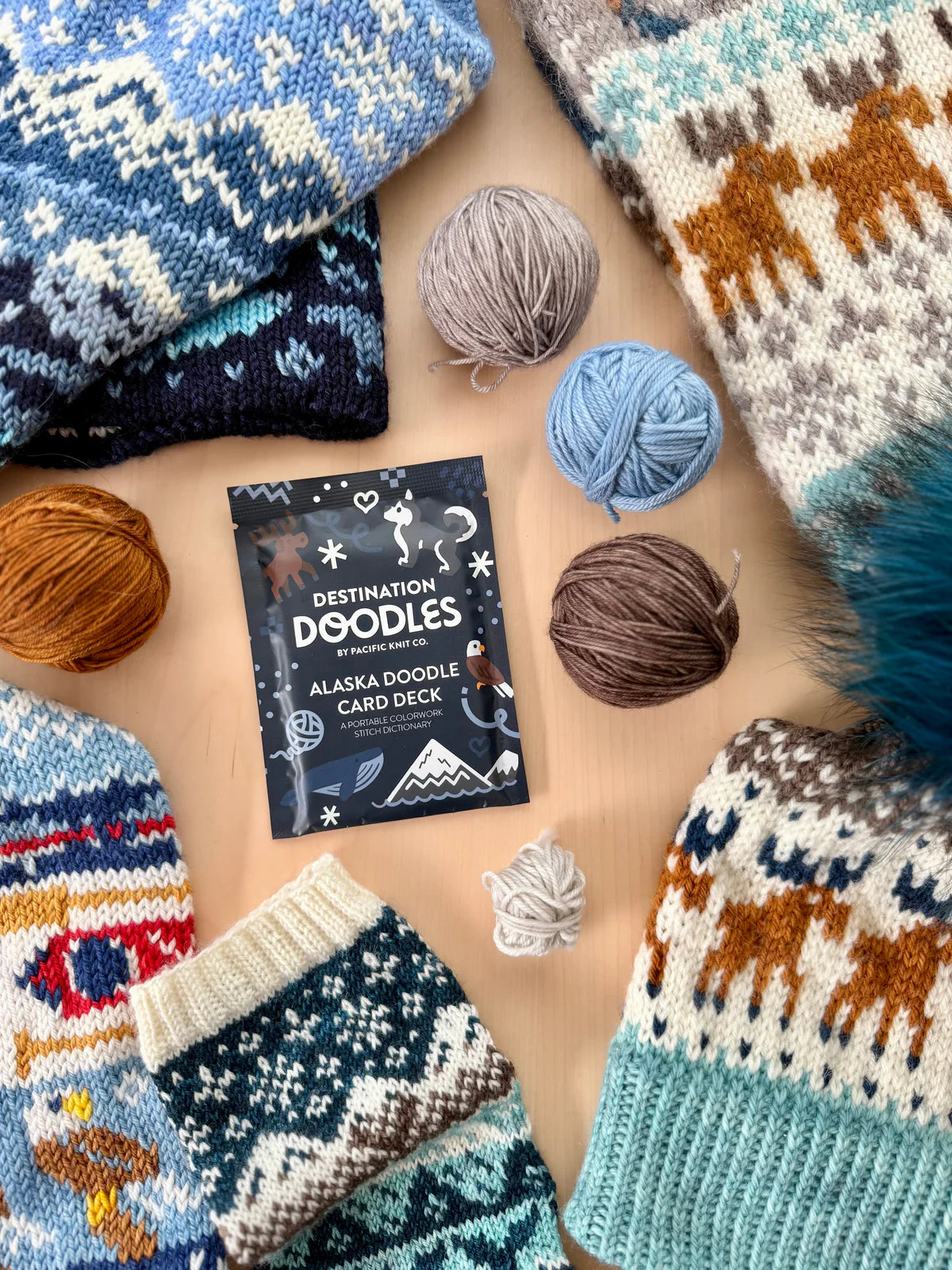Doodle Card Deck - Alaska (foil pack)