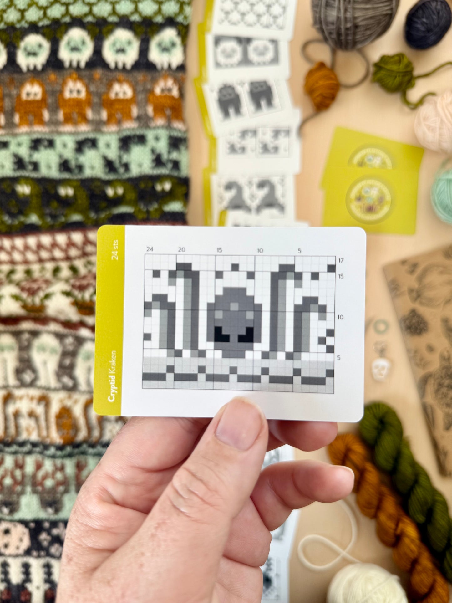 Doodle Card Deck - Cryptid (half deck)