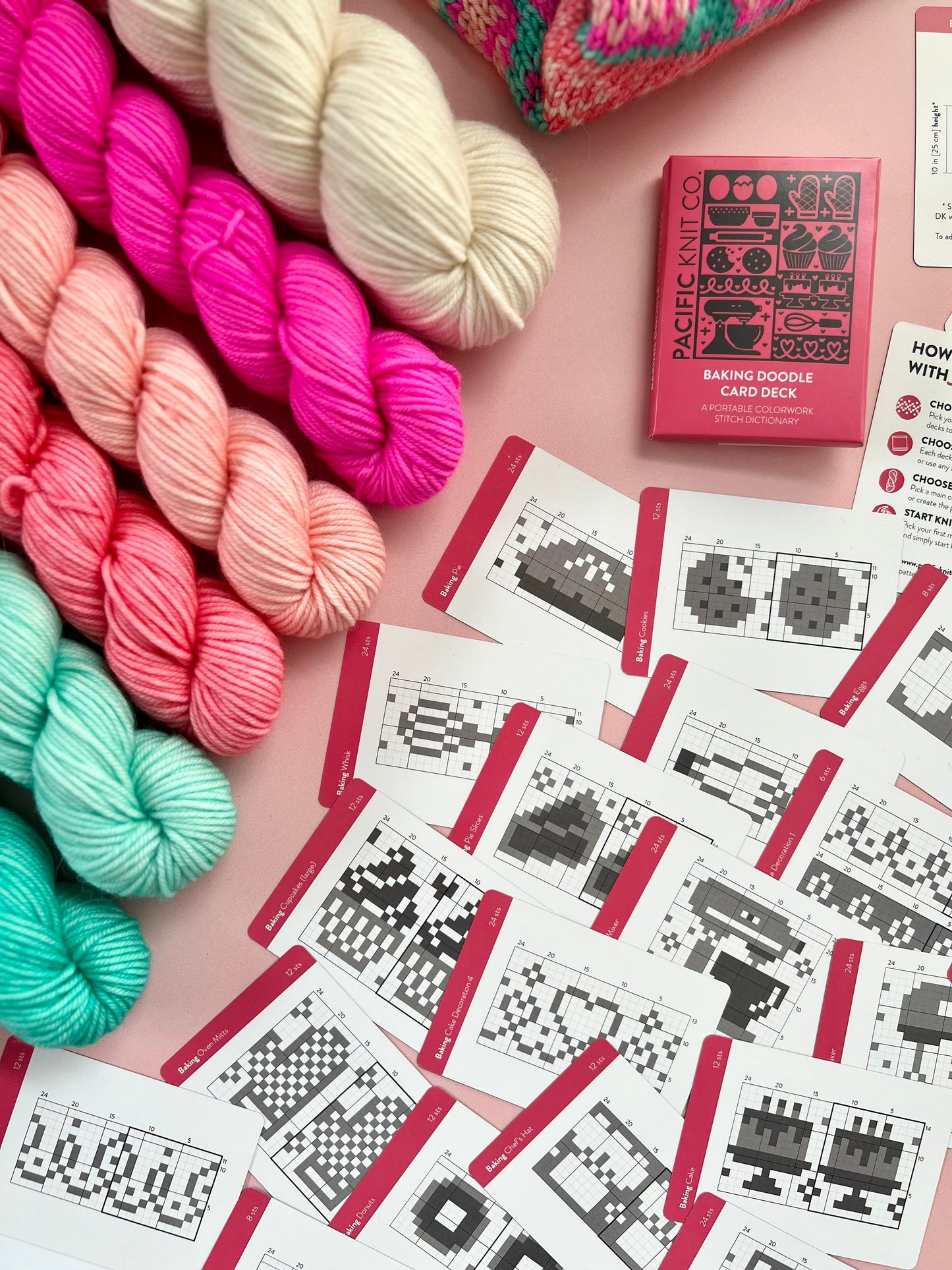 Doodle Card Deck - Baking (half deck)