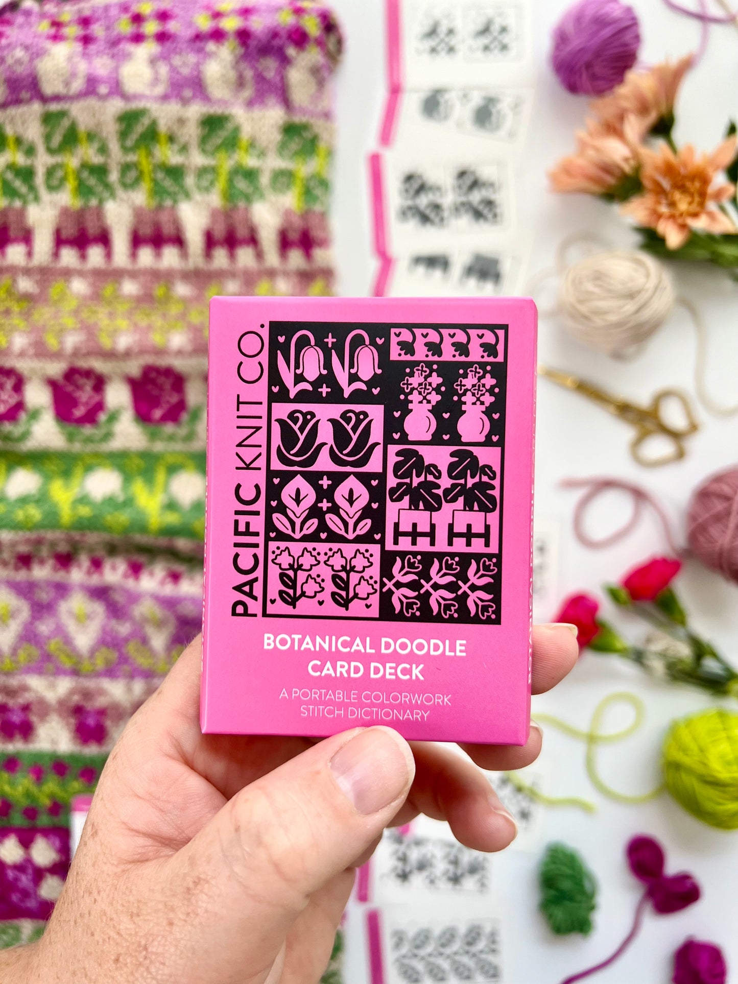 Doodle Card Deck - Botanical (half deck)