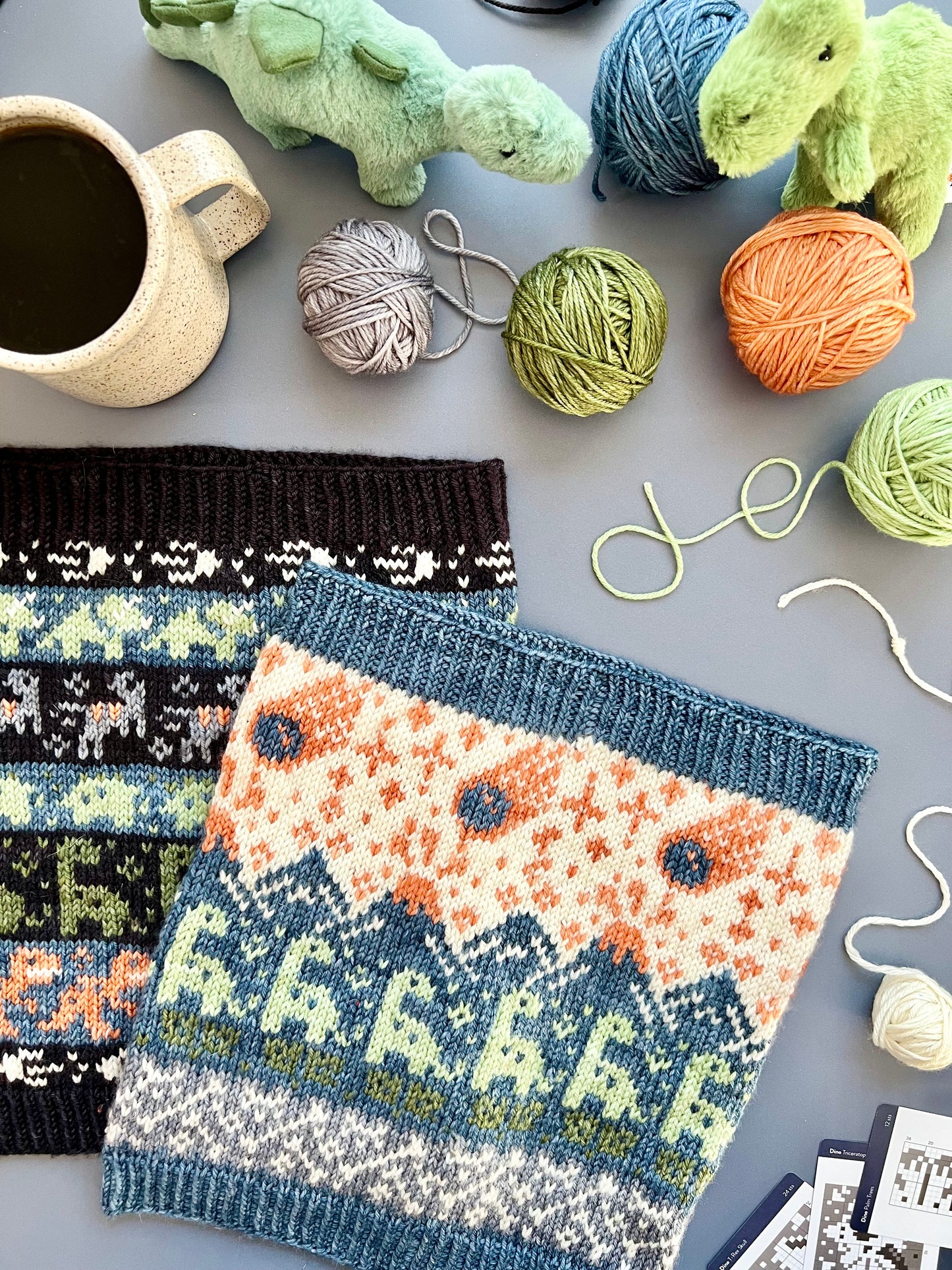 Doodle Card Deck - Dino (half deck)