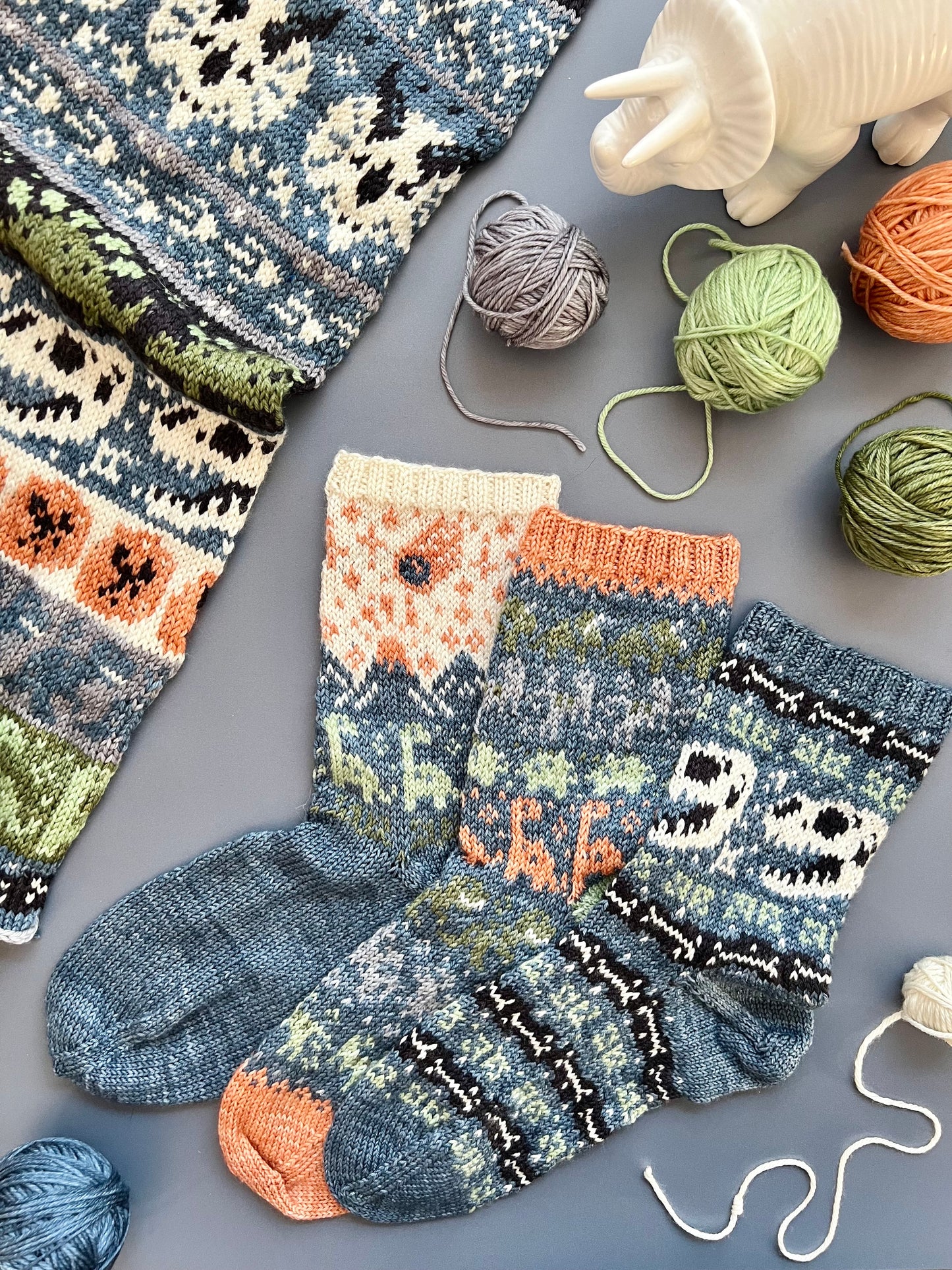 Doodle Card Deck - Dino (half deck)