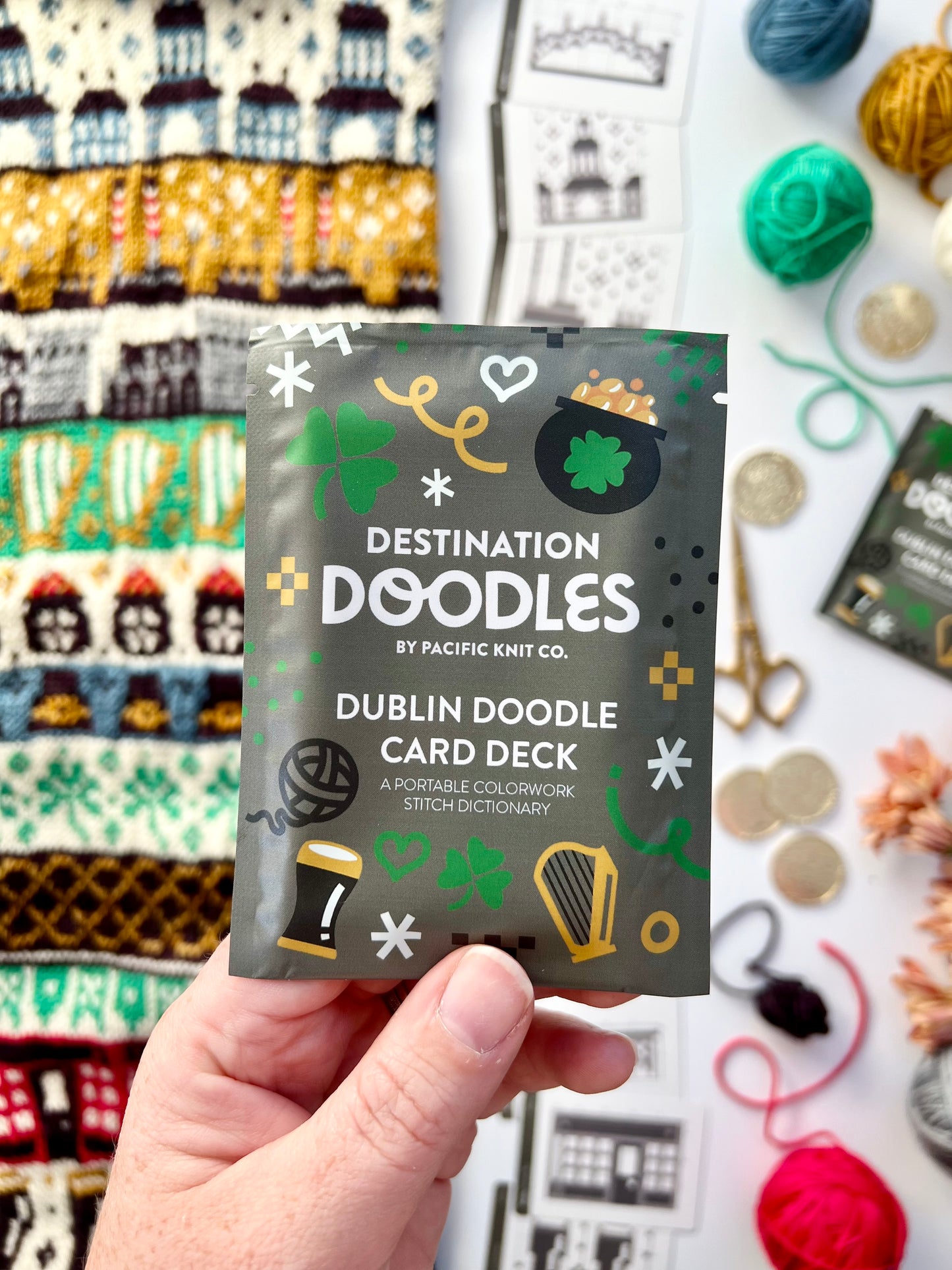 Doodle Card Deck - Dublin (foil pack)