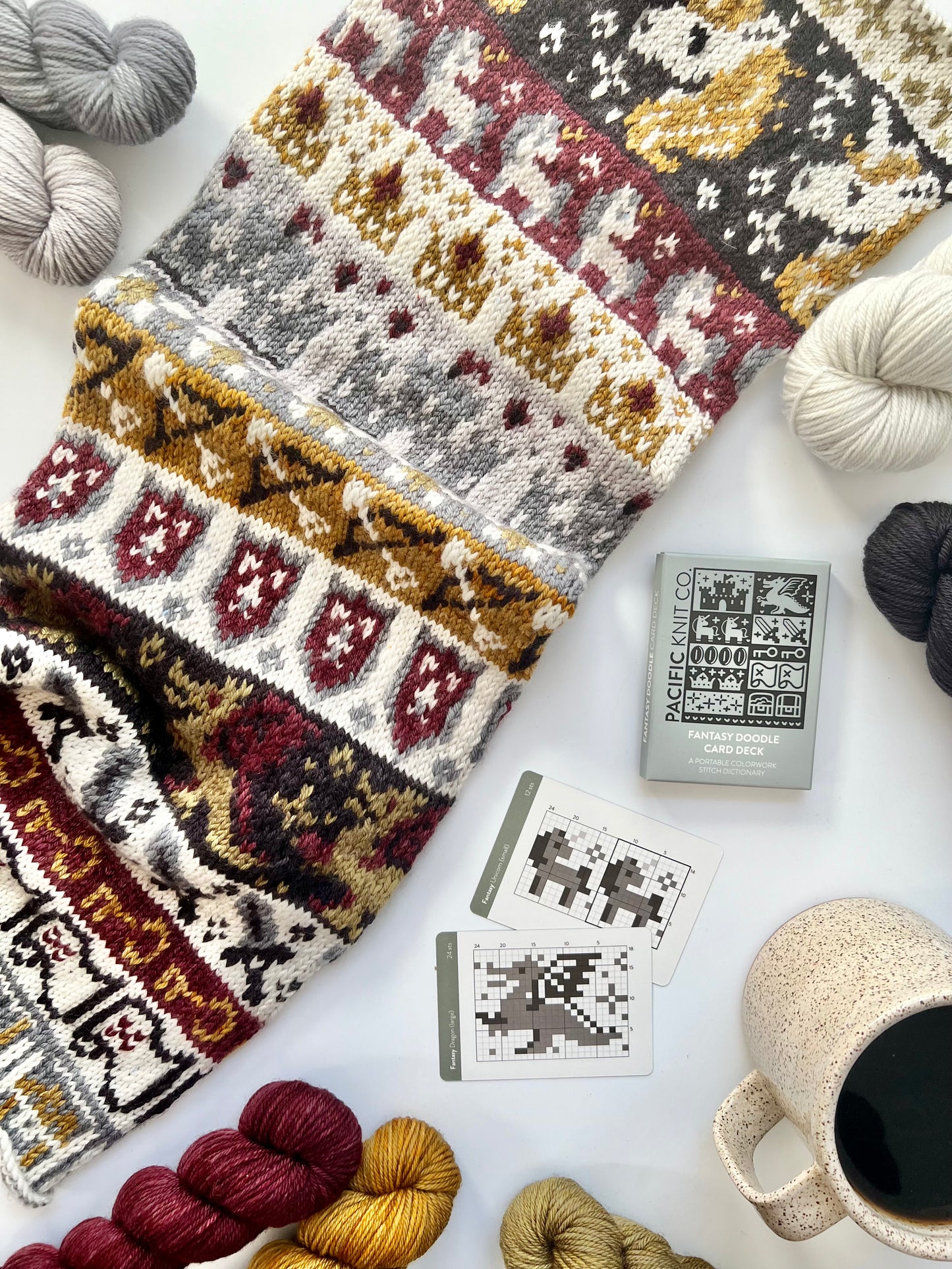 Doodle Card Deck - Fantasy (half deck)