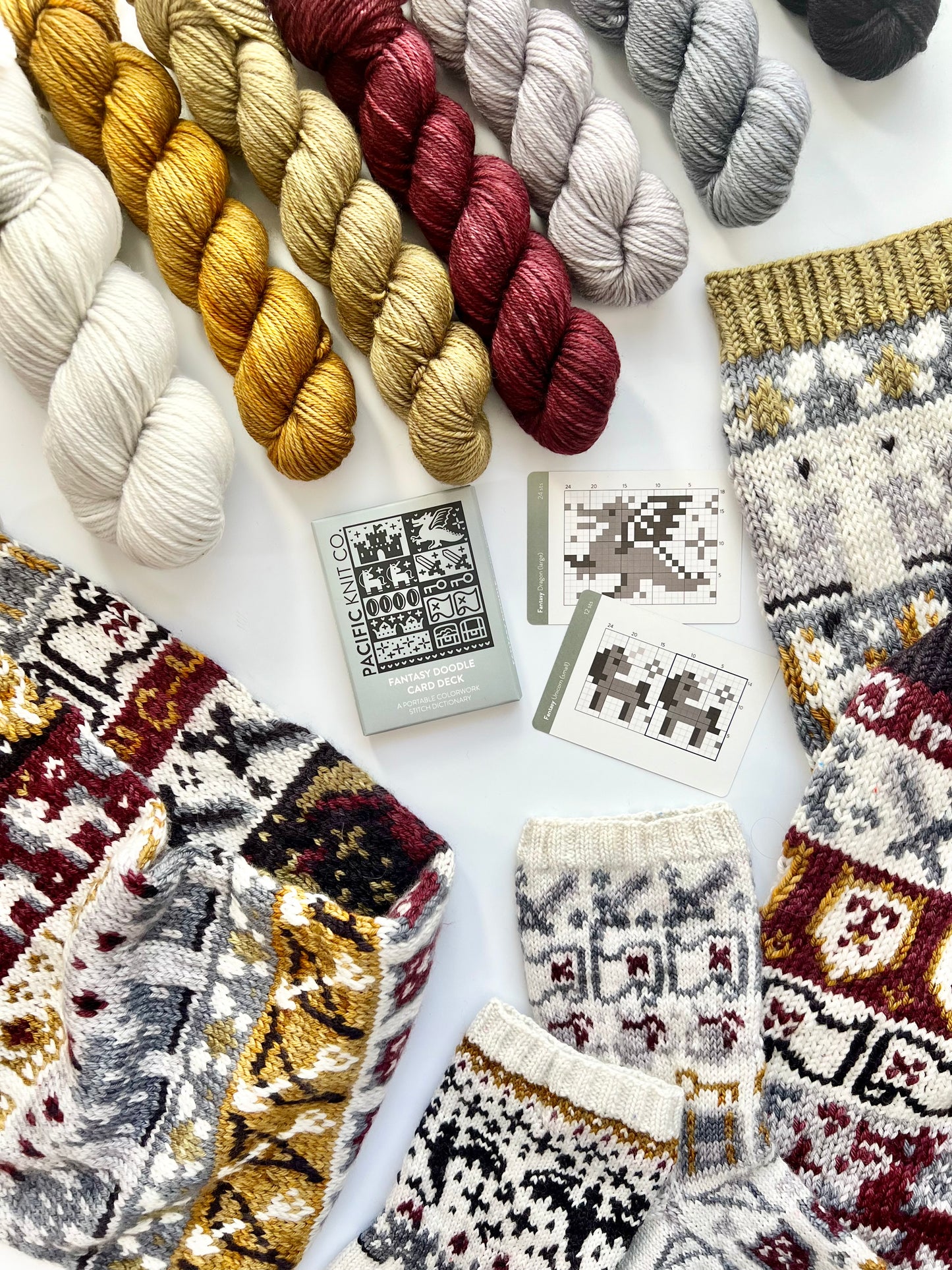 Doodle Card Deck - Fantasy (half deck)