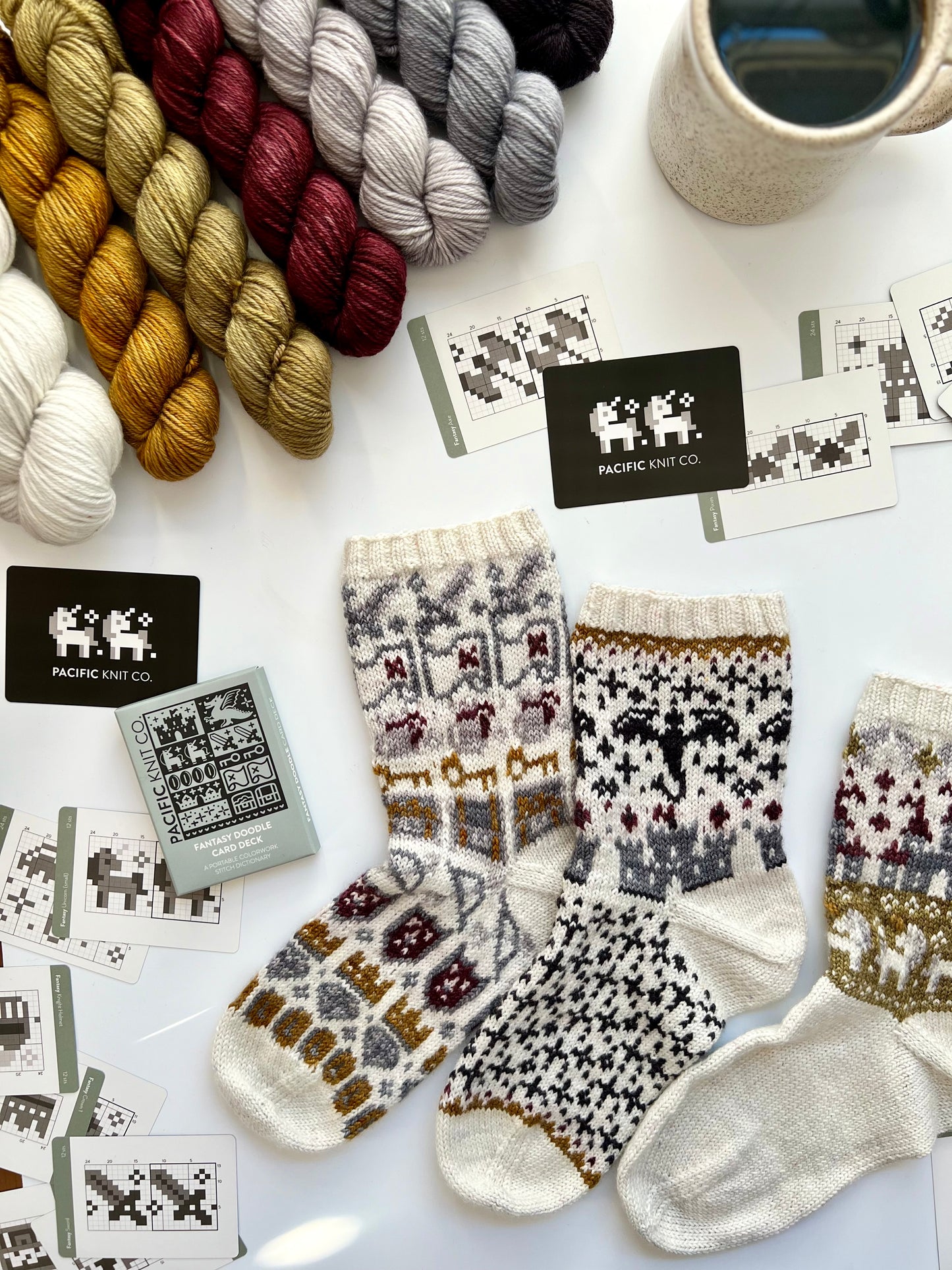 Doodle Card Deck - Fantasy (half deck)