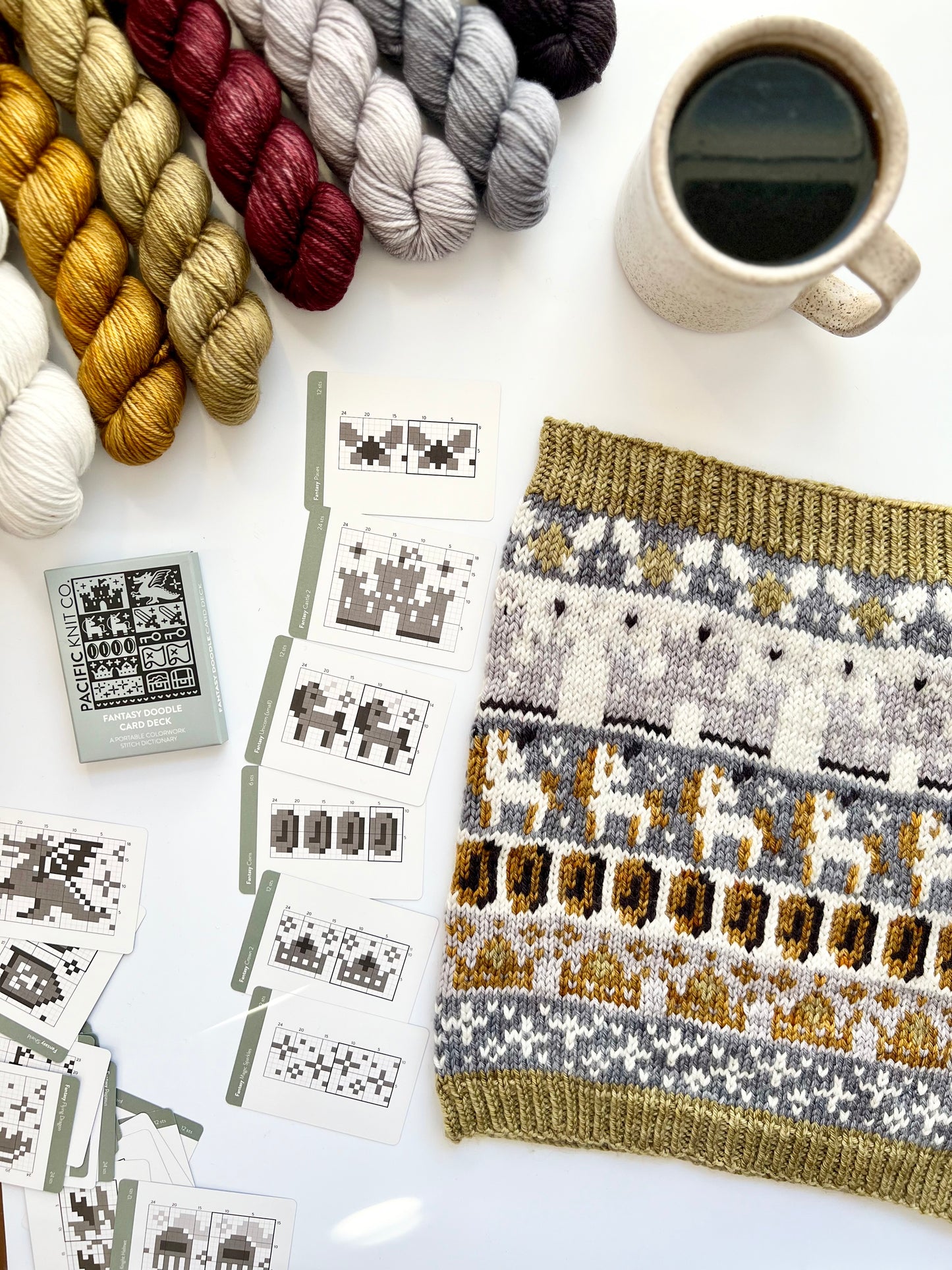 Doodle Card Deck - Fantasy (half deck)