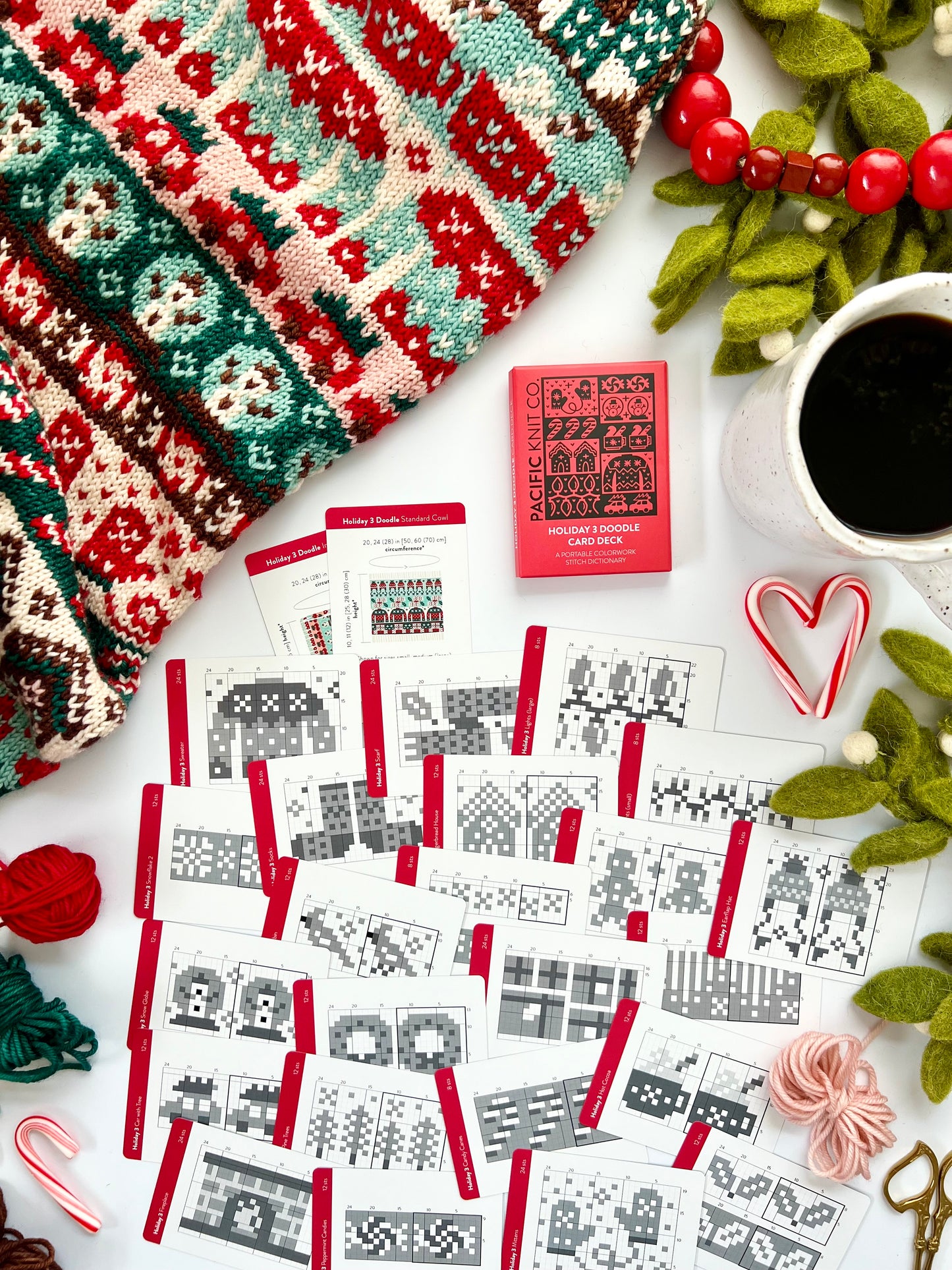 Doodle Card Deck - Holiday 3 (half deck)