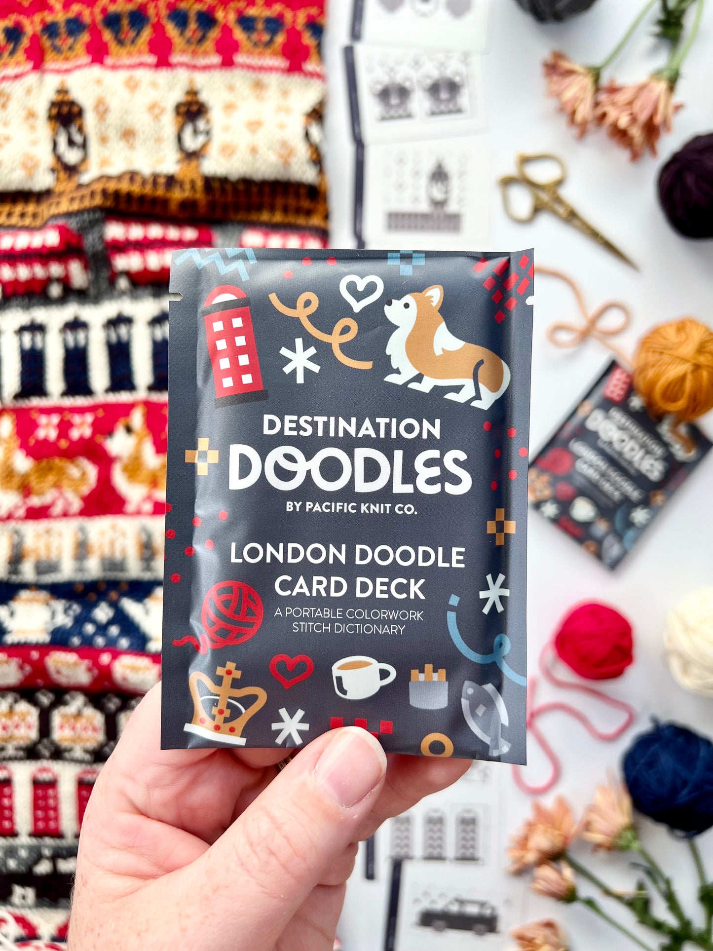 Doodle Card Deck - London (foil pack)