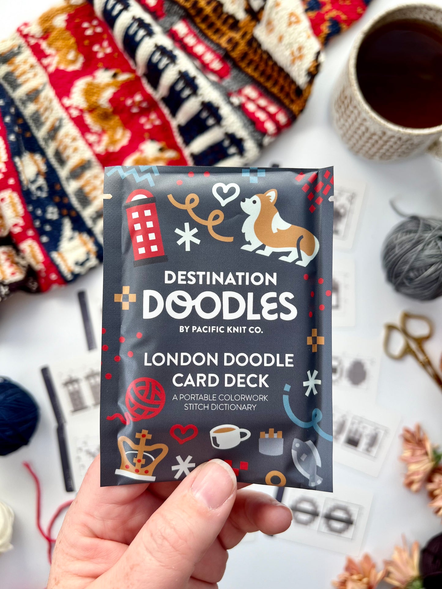 Doodle Card Deck - London (foil pack)