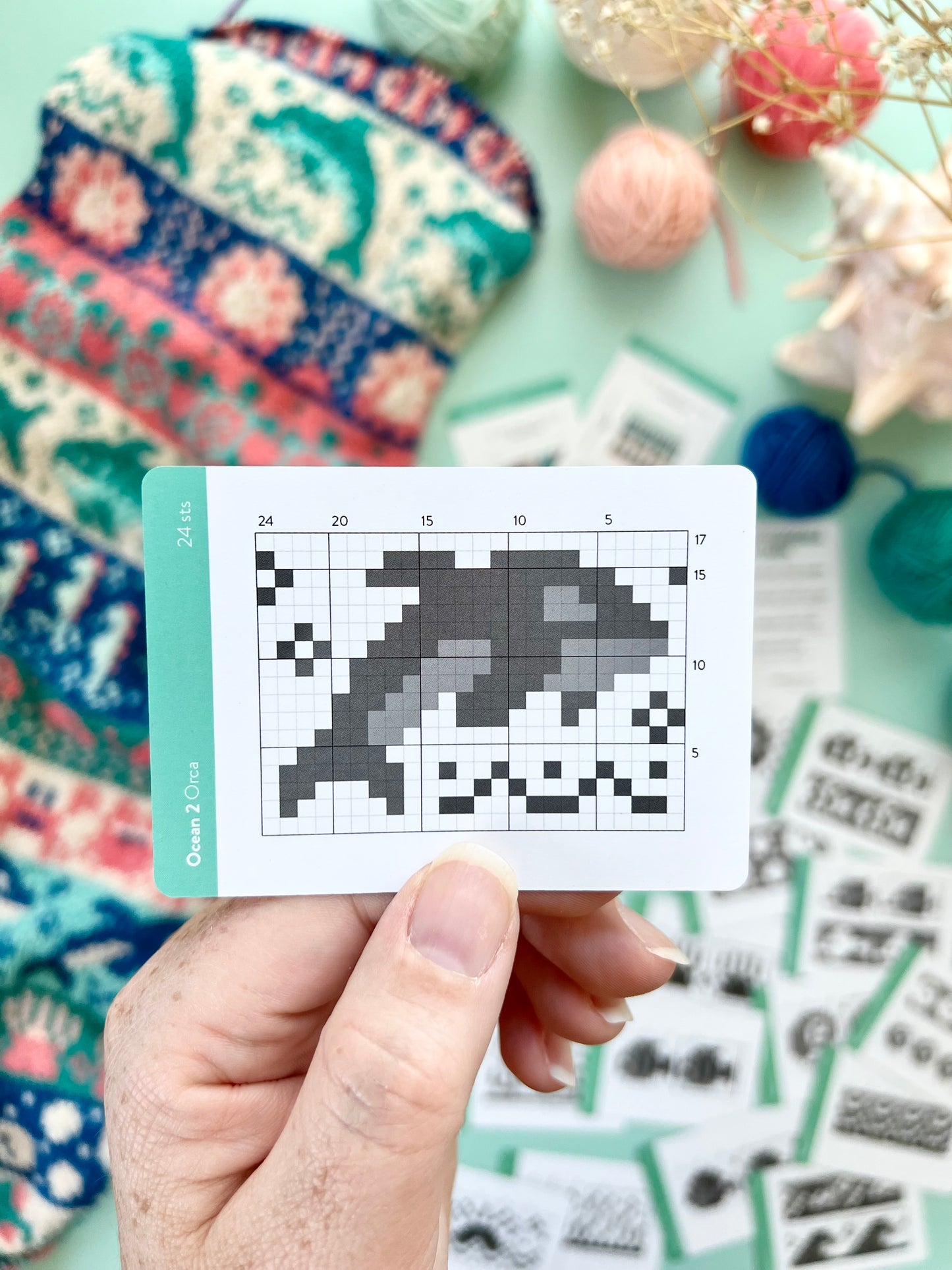 Doodle Card Deck - Ocean 2 (half deck)