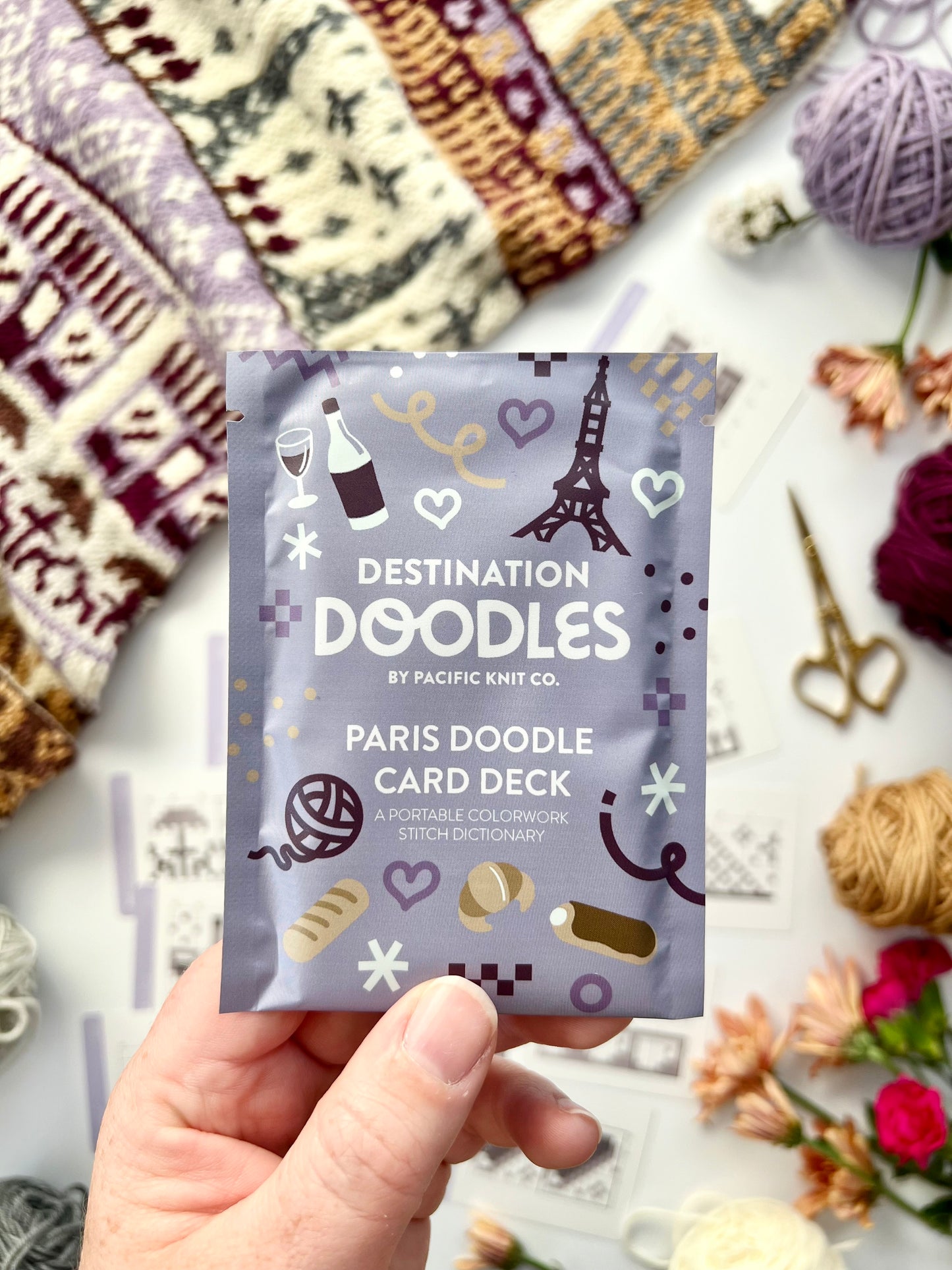 Doodle Card Deck - Paris (foil pack)
