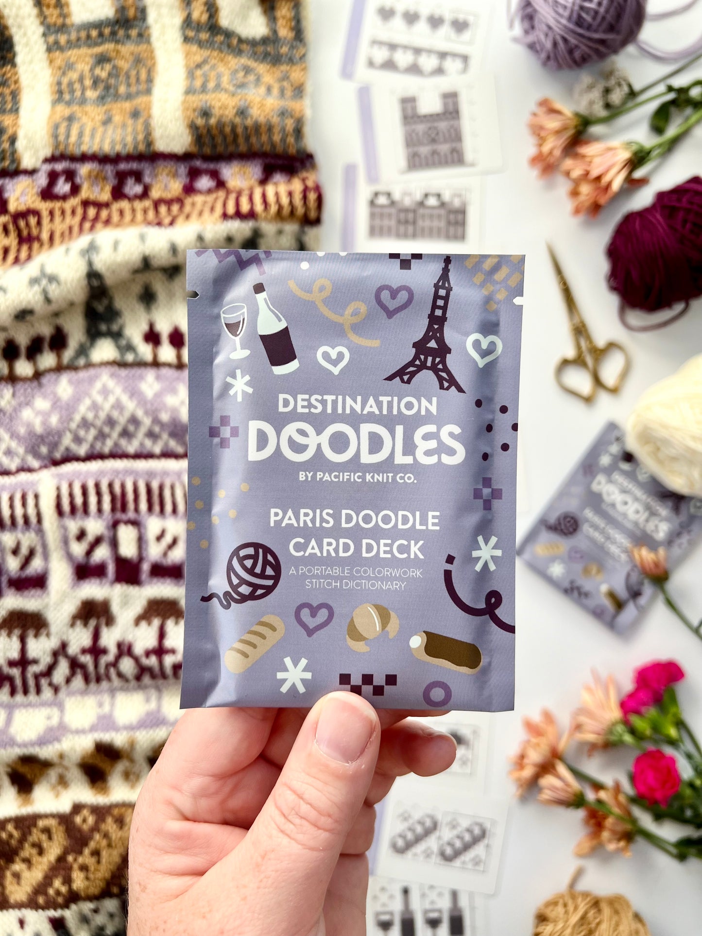 Doodle Card Deck - Paris (foil pack)