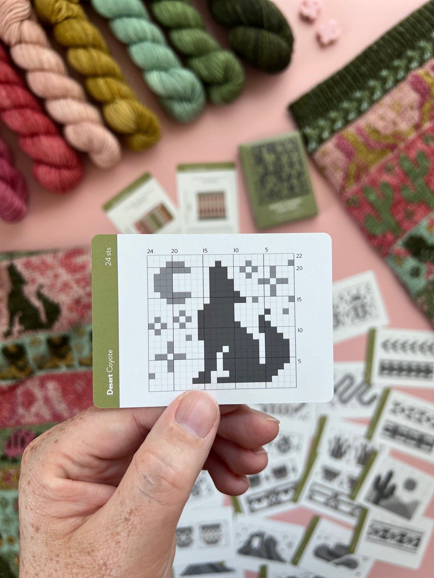 Doodle Card Deck - Desert (half deck)