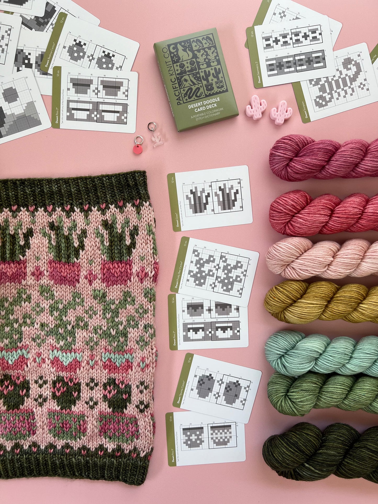 Doodle Card Deck - Desert (half deck)