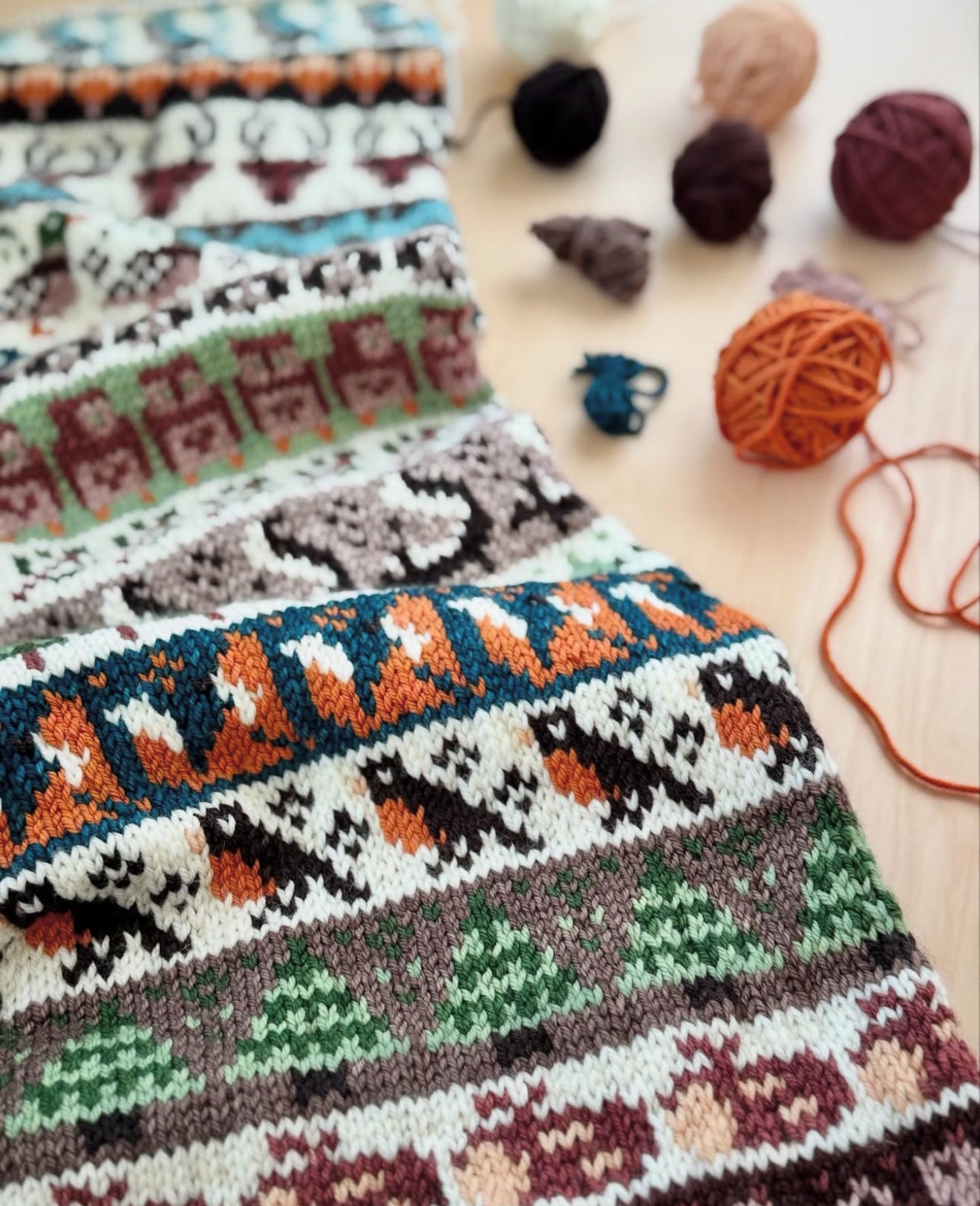 Doodle Card Deck - Woodland (half deck)