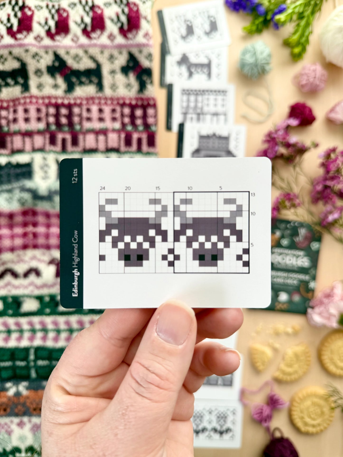 Doodle Card Deck - Edinburgh (foil pack)
