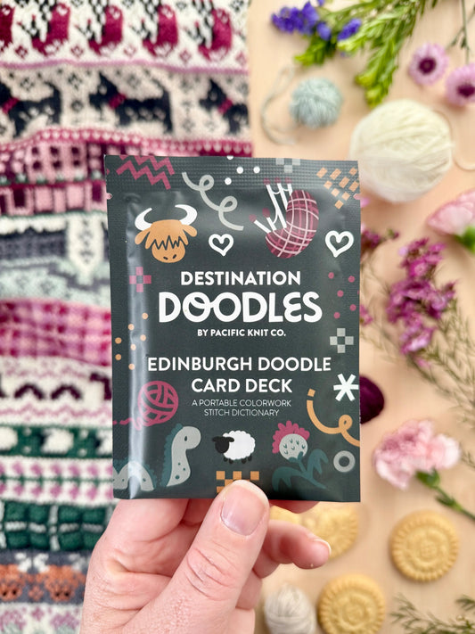 Doodle Card Deck - Edinburgh (foil pack)