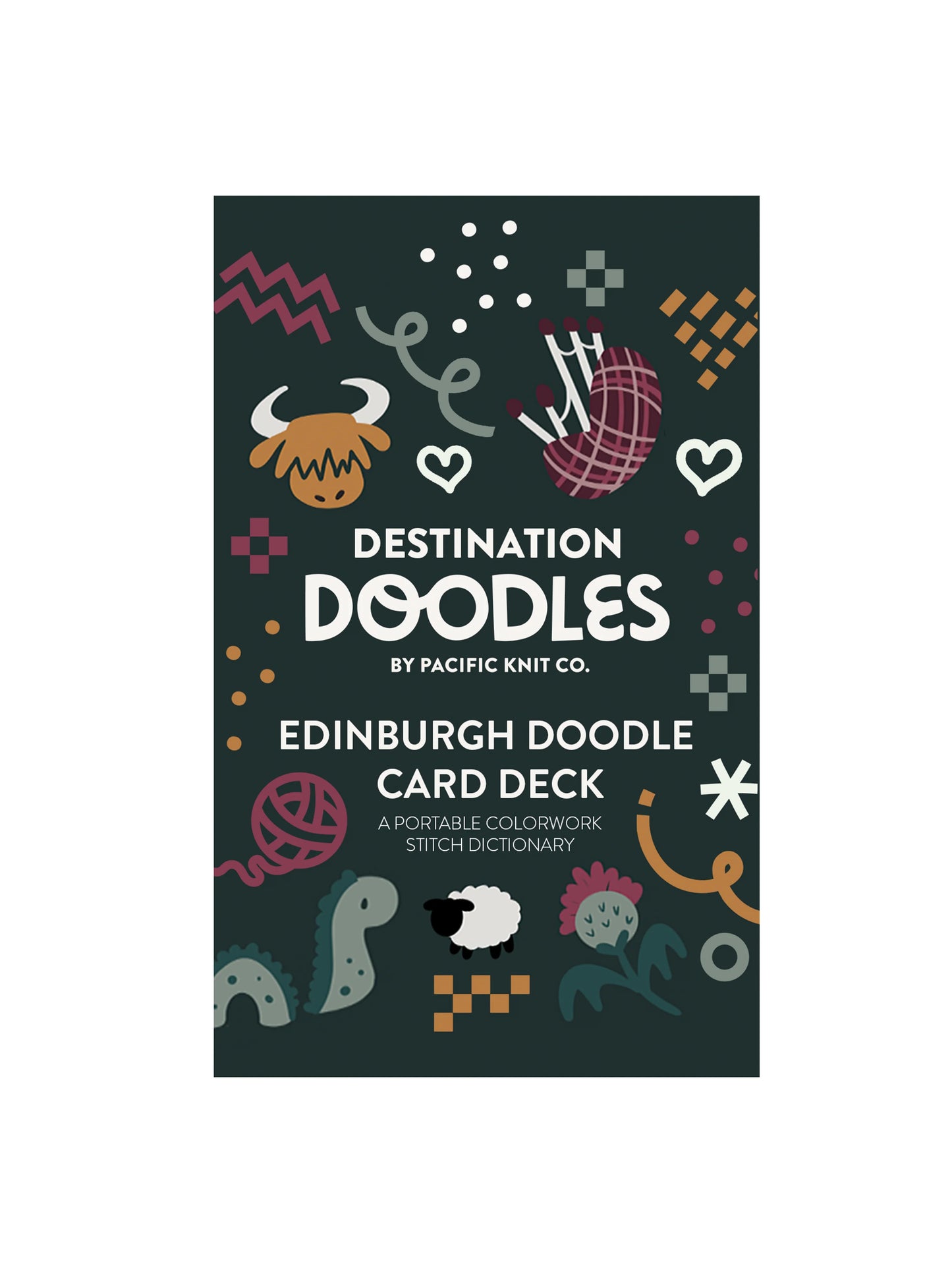 Doodle Card Deck - Edinburgh (foil pack)