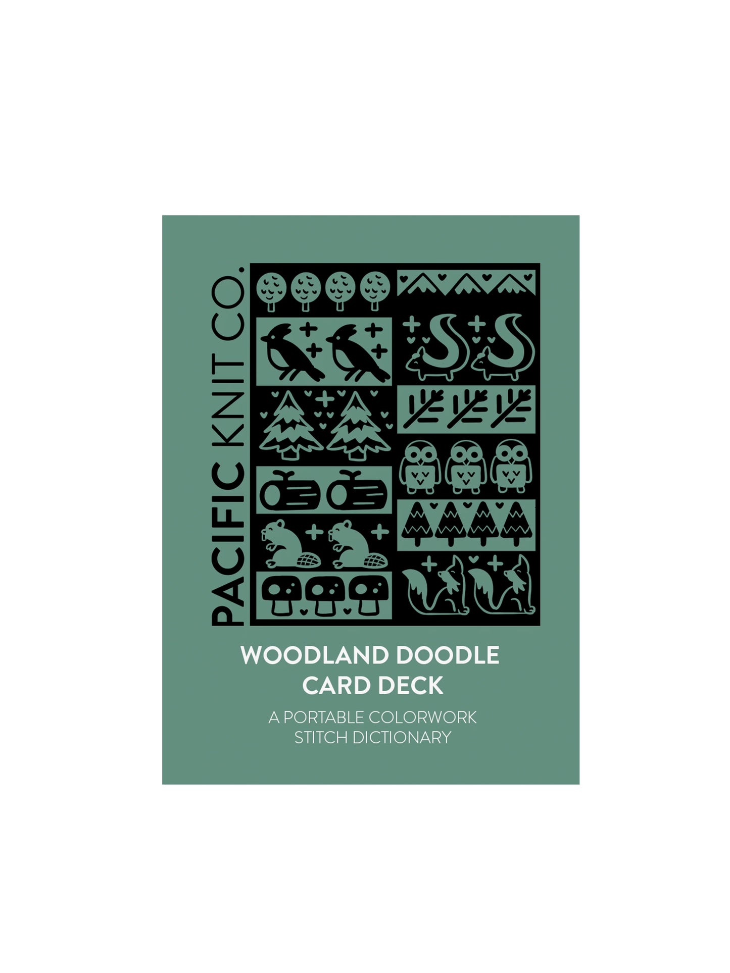 Doodle Card Deck - Woodland (half deck)