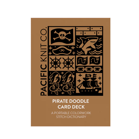 Pre-order Doodle Card Deck - Pirate (half deck)