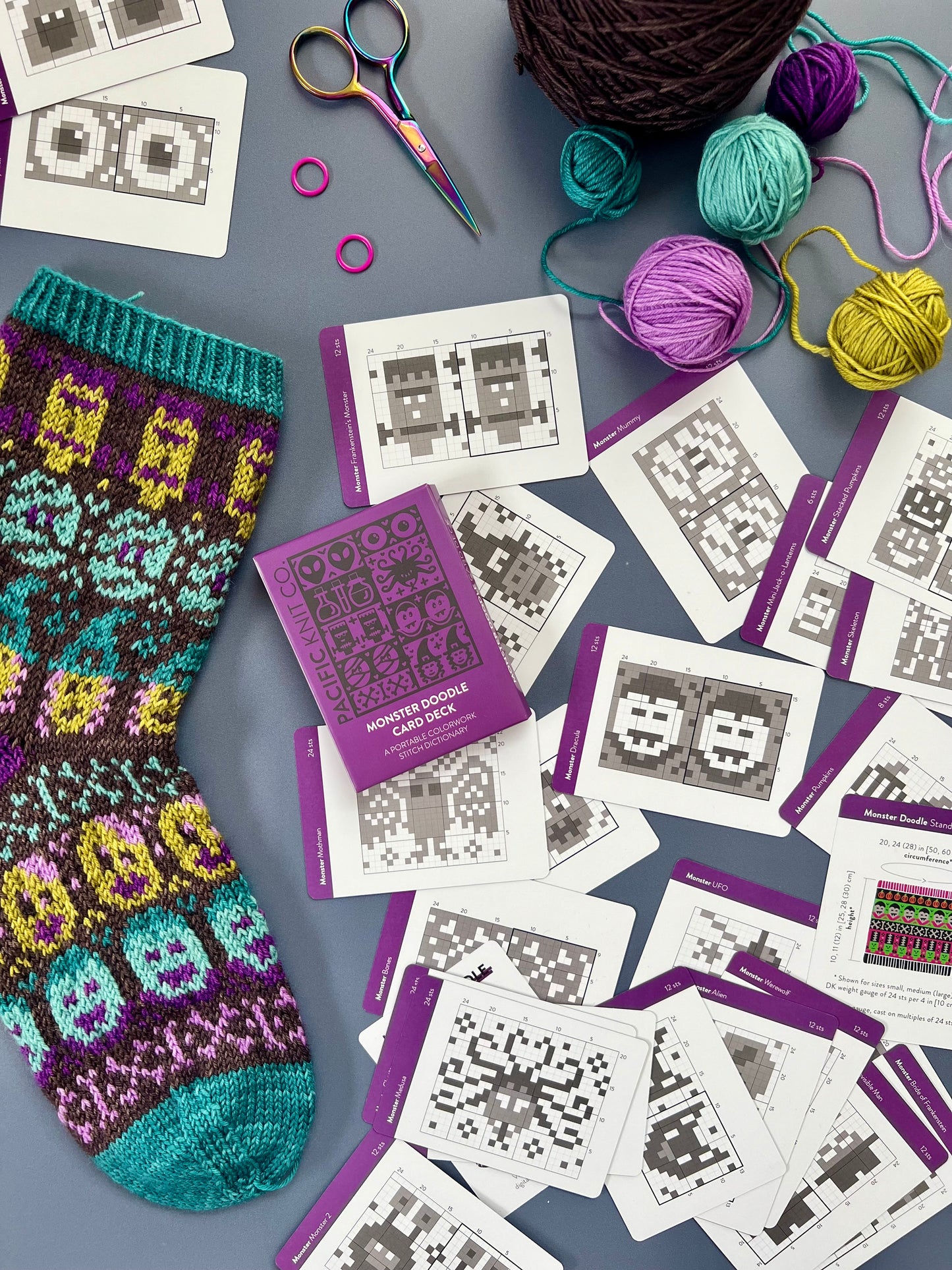 Doodle Card Deck - Monster (half deck)