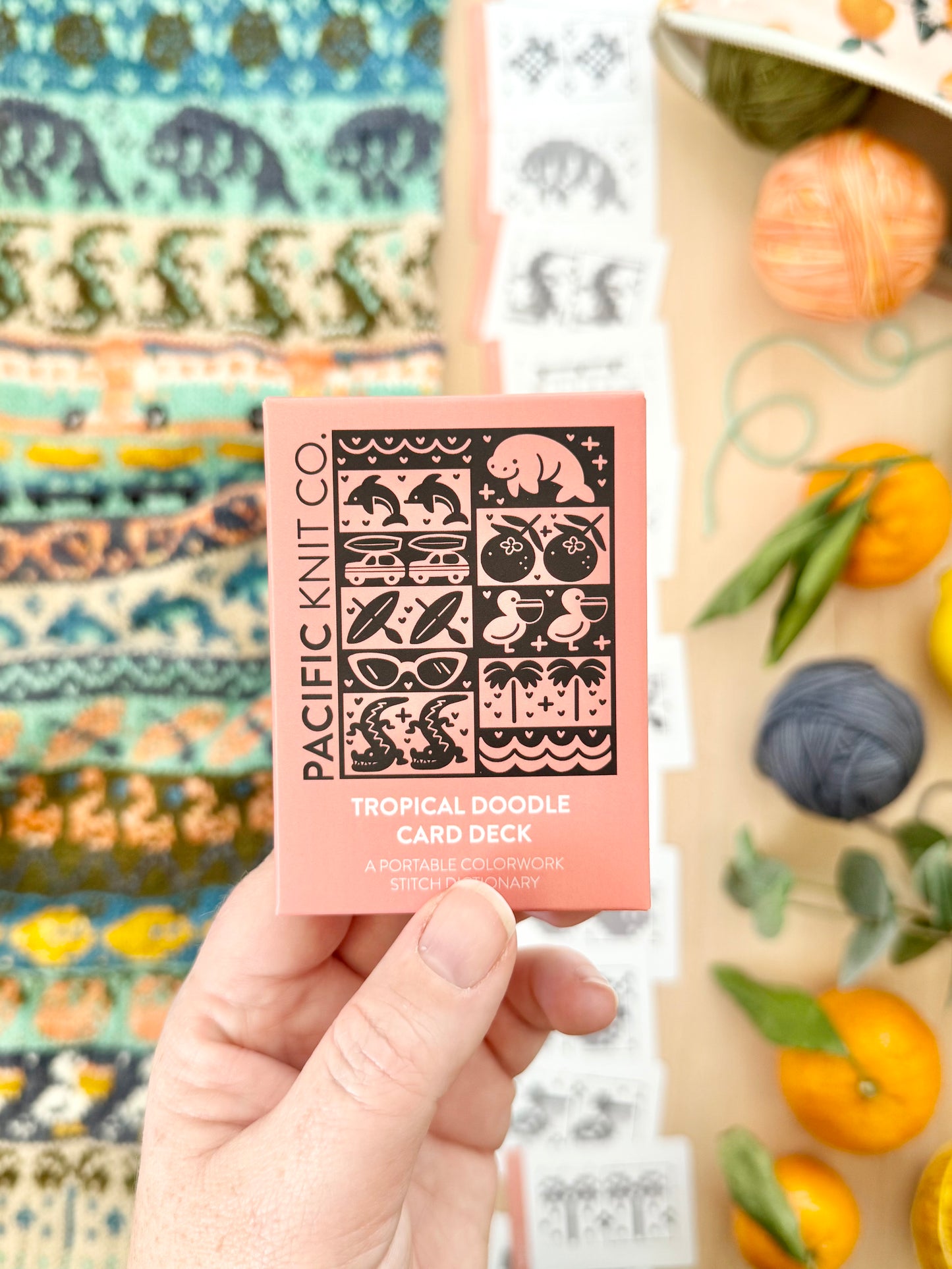 Doodle Card Deck - Tropical (half deck)