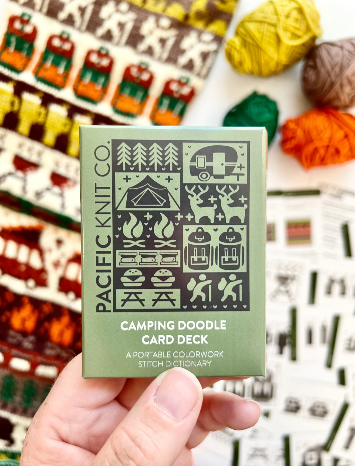 Doodle Card Deck - Camping (half deck)