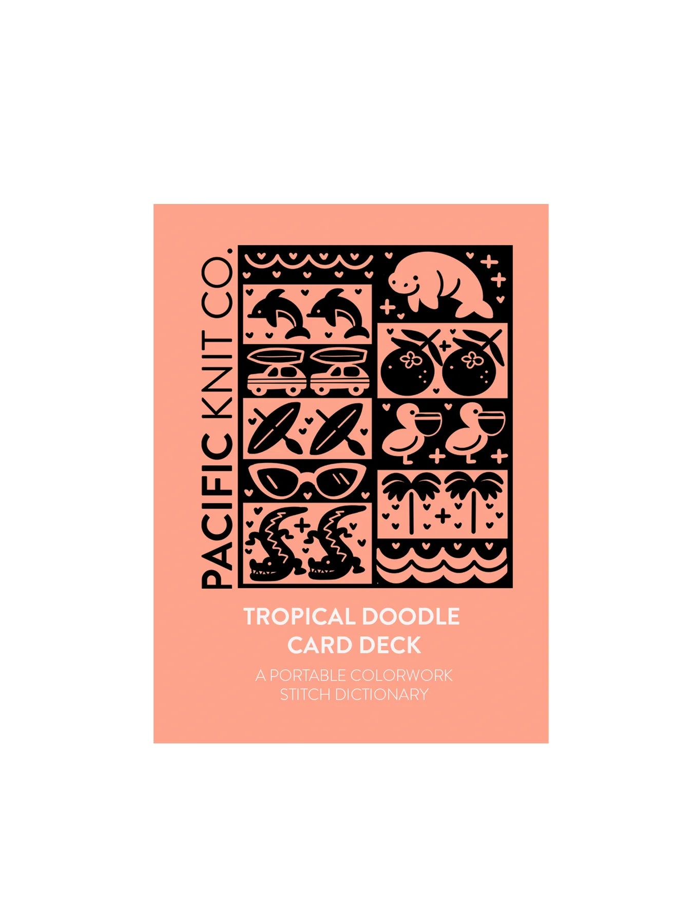 Doodle Card Deck - Tropical (half deck)